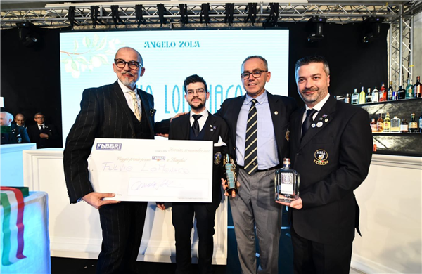 Fabbri sul gradino più alto dell’Italian Cocktail Championship