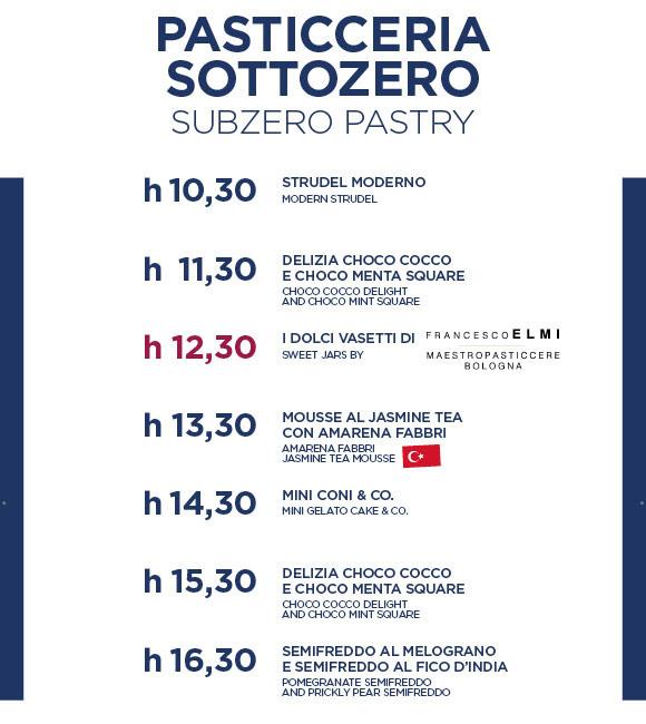 Sigep 2019 giornata pasticceria sottozero