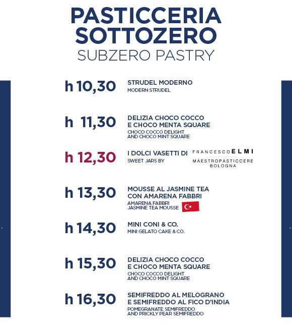 Sigep 2019 giornata pasticceria sottozero