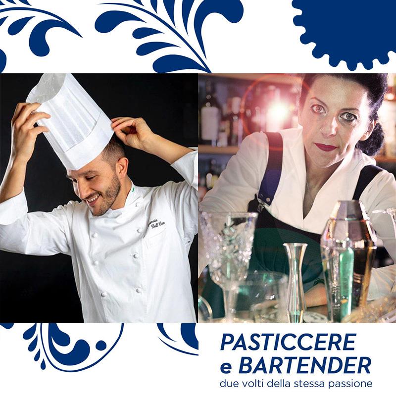 Un nuovo appuntamento per i #DueVoltiDellaStessaPassione: protagonisti il Pastry Chef Antonio Dell’Oro e la Barlady Cinzia Ferro