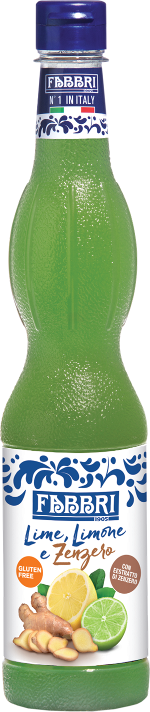 Sciroppo Lime, Limone e Zenzero 560ml