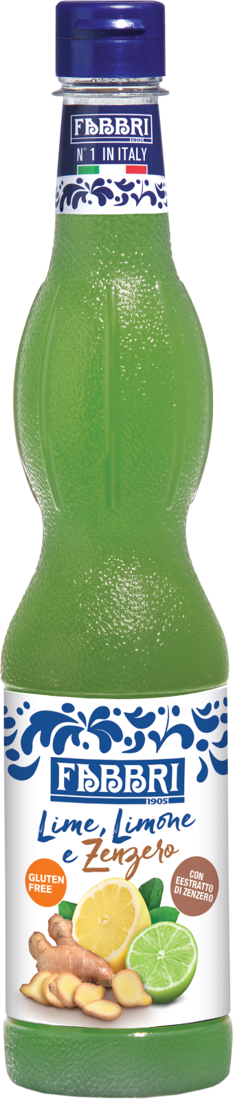 Sciroppo Lime, Limone e Zenzero 560ml