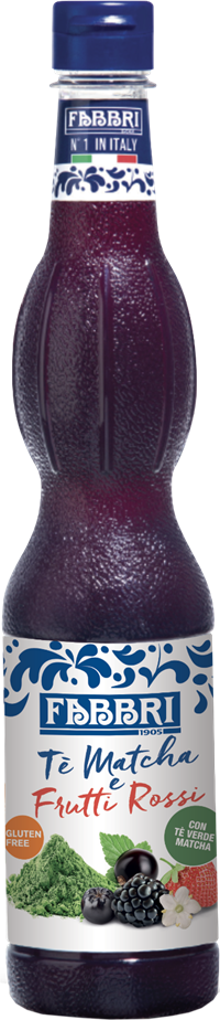 Sciroppo Tè Matcha e Frutti Rossi 560ml