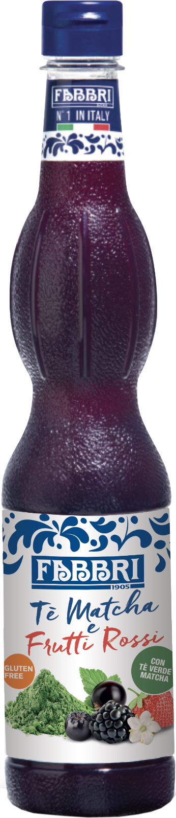 Sciroppo Tè Matcha e Frutti Rossi 560ml
