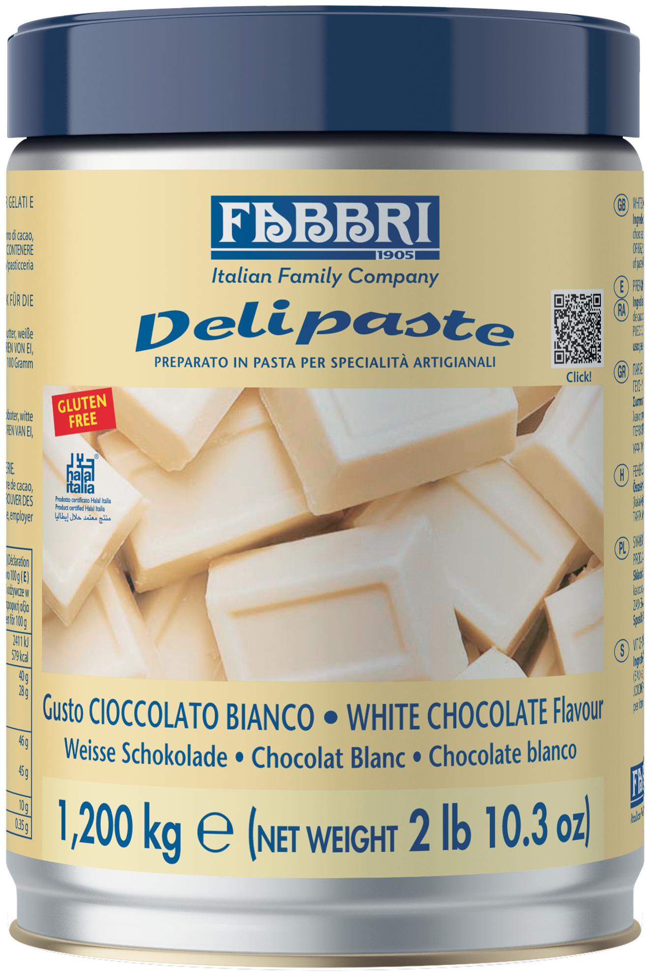 Delipaste Cioccolato Bianco - Fabbri 1905