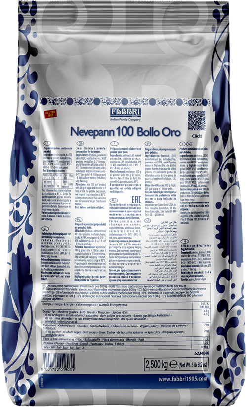 Nevepann 100 Bollo Oro