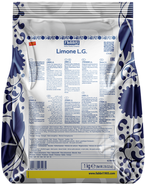 Limone L.G. G 50 (con stabilizzanti)