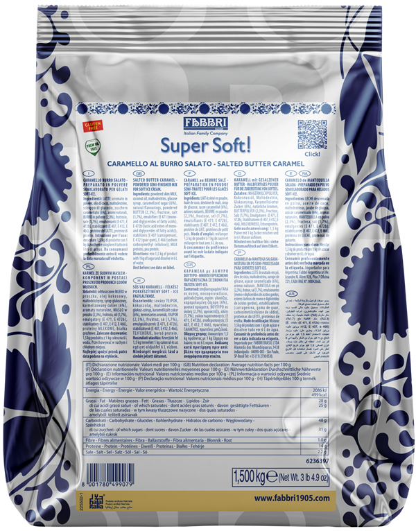 Supersoft Caramello Burro Salato