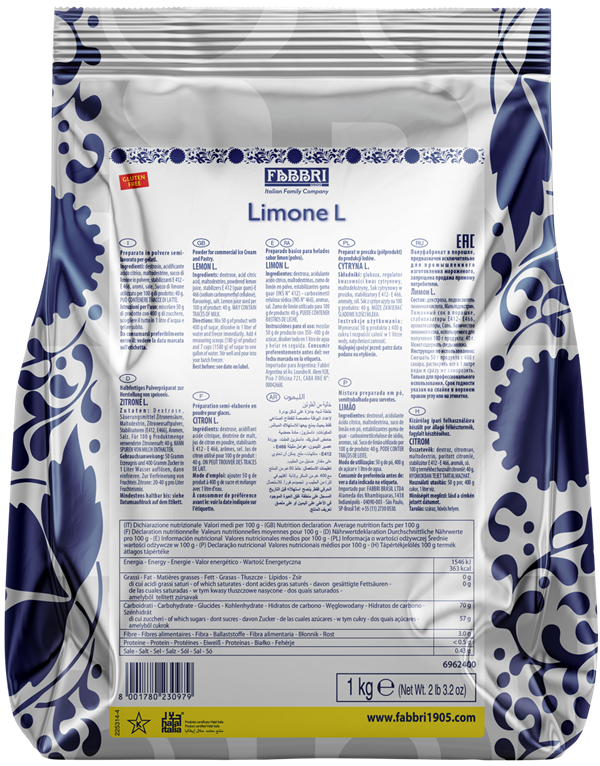 Limone L (con stabilizzanti)