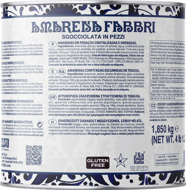 Amarena Fabbri Sgocciolata in pezzi