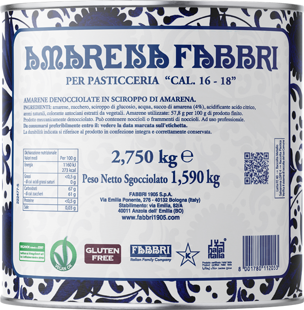 Amarena Fabbri Tutto Frutto 16/18