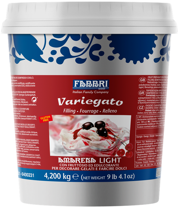 Variegato Amarena Fabbri light