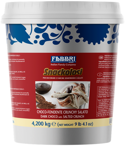 Snackolosi Choco-fondente Crunchy Salato