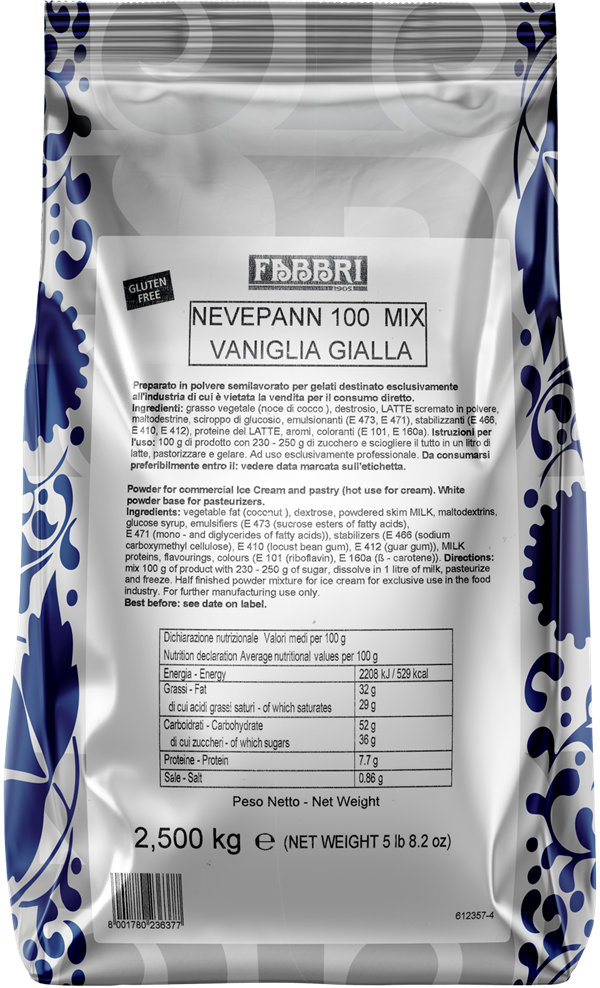 Nevepann 100 mix Vaniglia Gialla