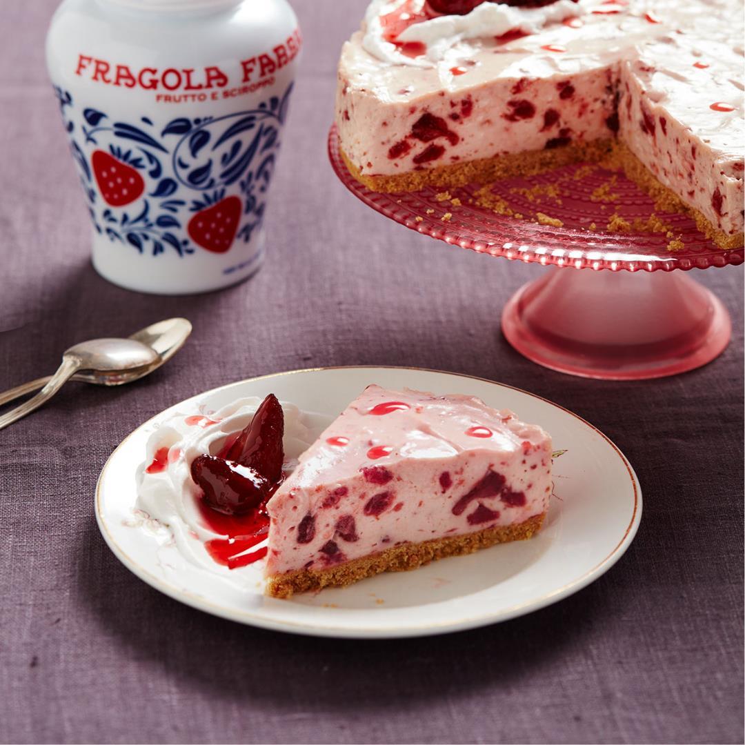 Cheesecake con Fragola Fabbri