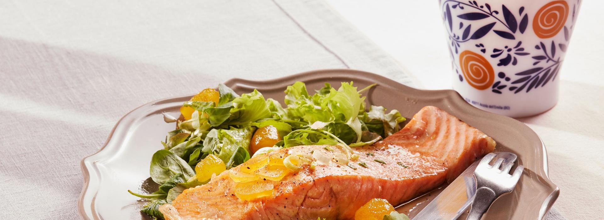 Salmone glassato allo Zenzero Fabbri: scopri la ricetta