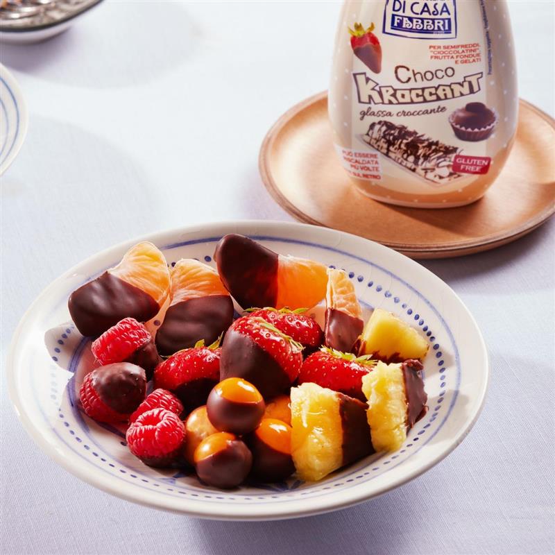 Frutta con Kroccant Fabbri