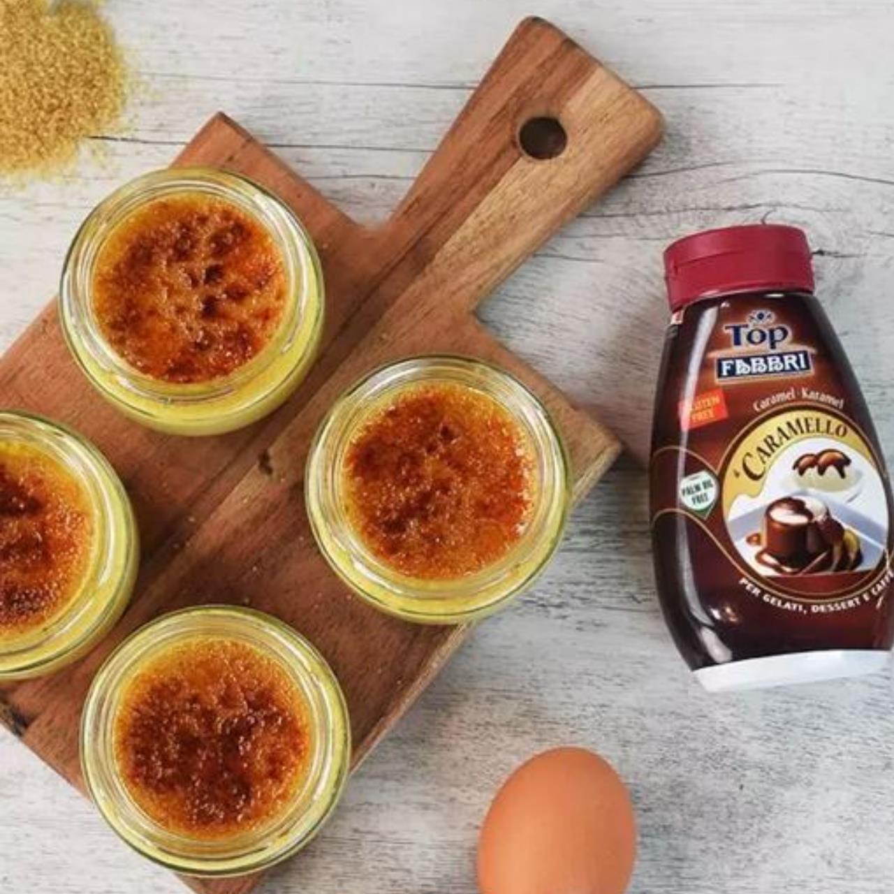 Crème brûlée al caramello