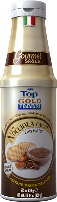 Top Gold Nocciola Cacao con pezzi