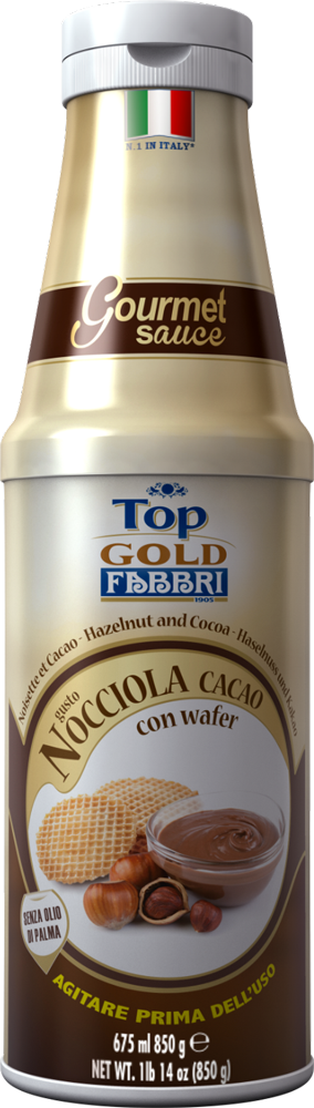 Top Gold Nocciola Cacao con pezzi