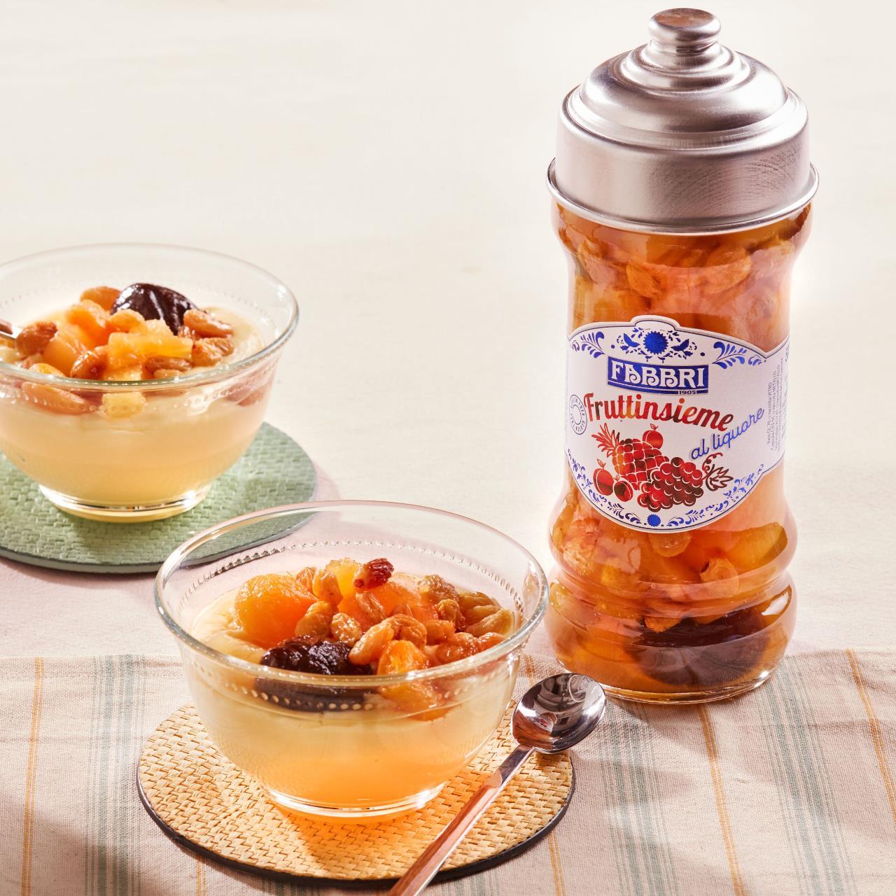 Crema pasticciera in coppa con Fruttinsieme Fabbri