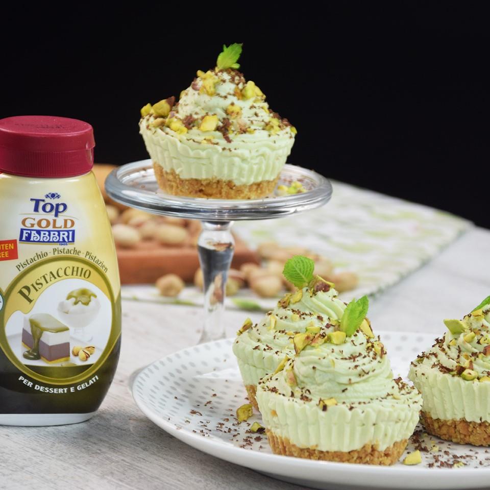 Frozen cupcake al pistacchio