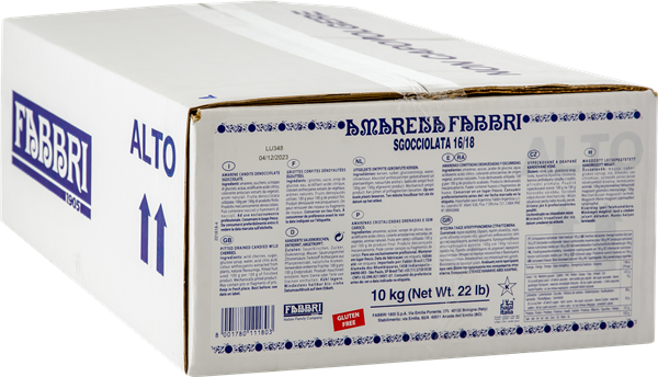 Amarena Fabbri Sgocciolata in pezzi - 10 kg