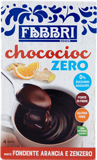 Chococioc Zero Fondente Arancia & Zenzero