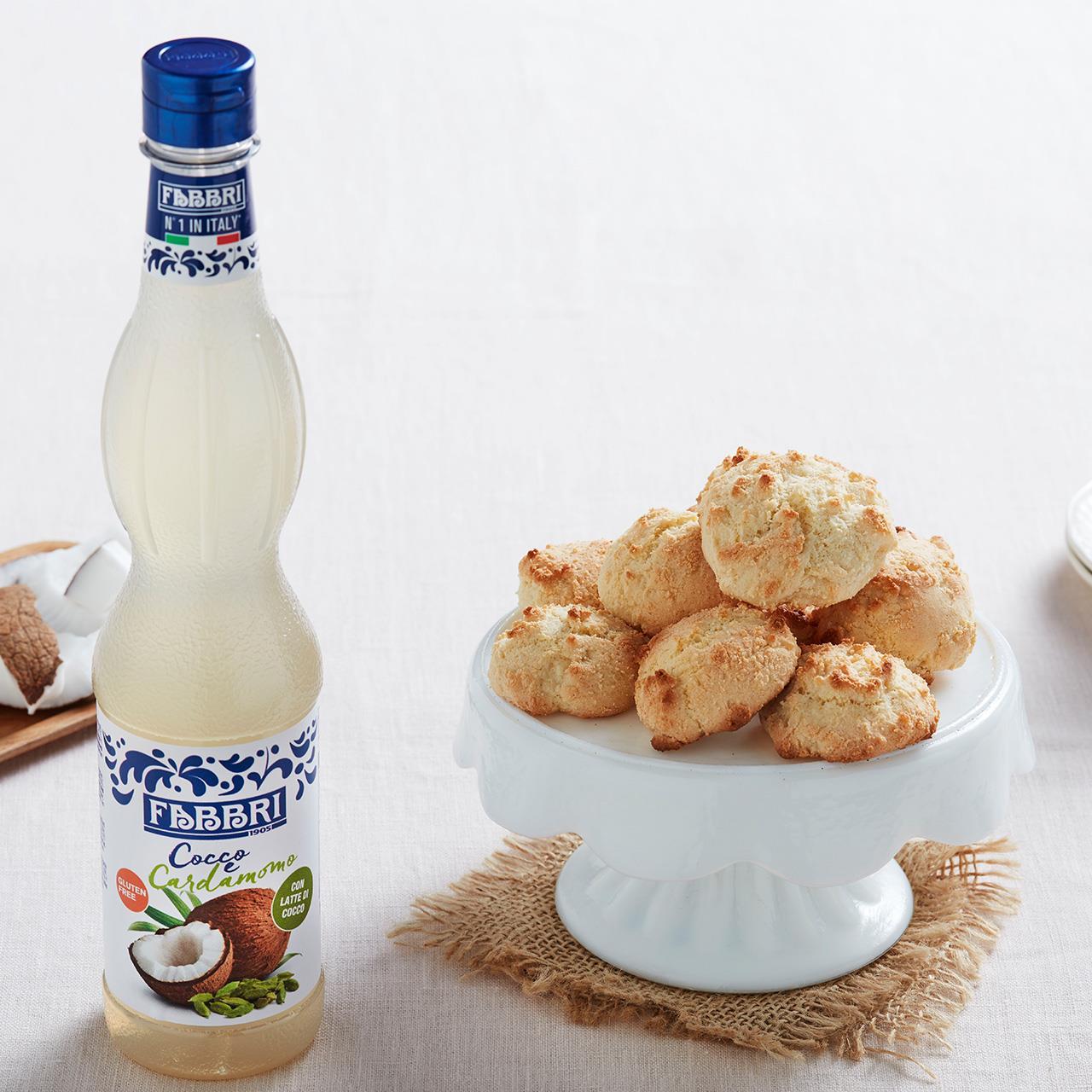 Biscotti morbidi al Cocco e Cardamomo Fabbri