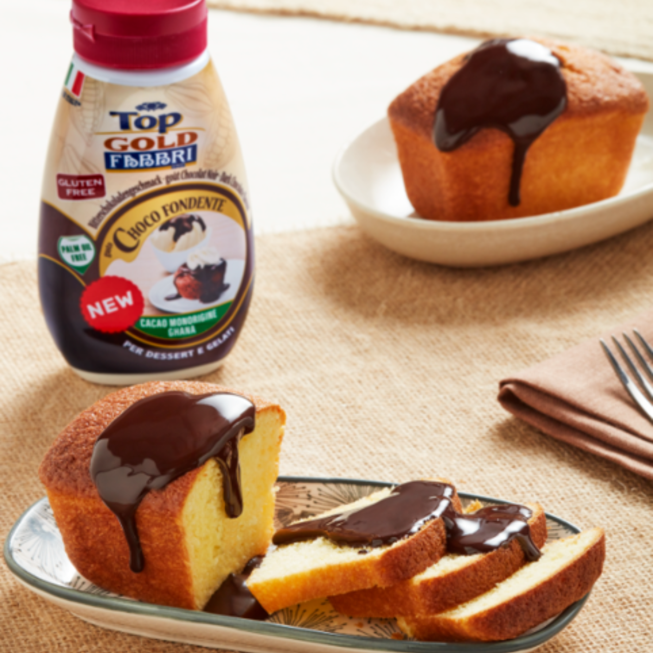 Mini plumcake con Top Choco Fondente Fabbri