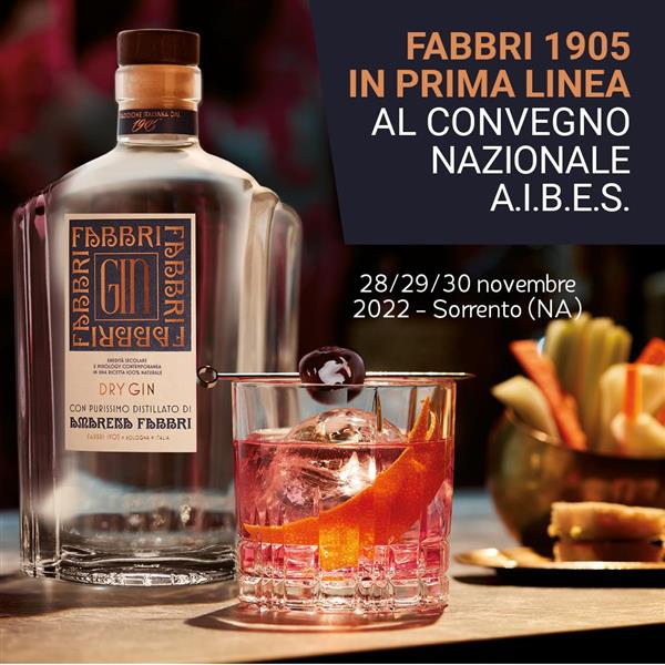 Gin Fabbri: il debutto mondiale durante la 73ma edizione del convegno nazionale AIBES