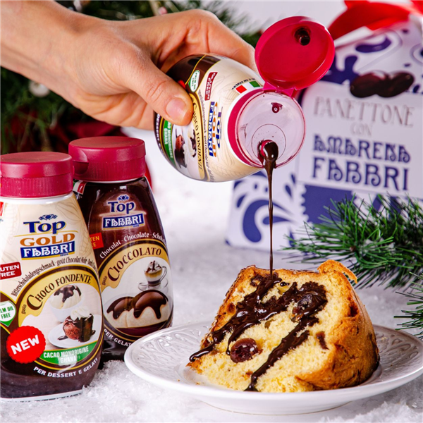 Creme Spalmabili e Topping Fabbri: rendi ancora più goloso il tuo panettone!