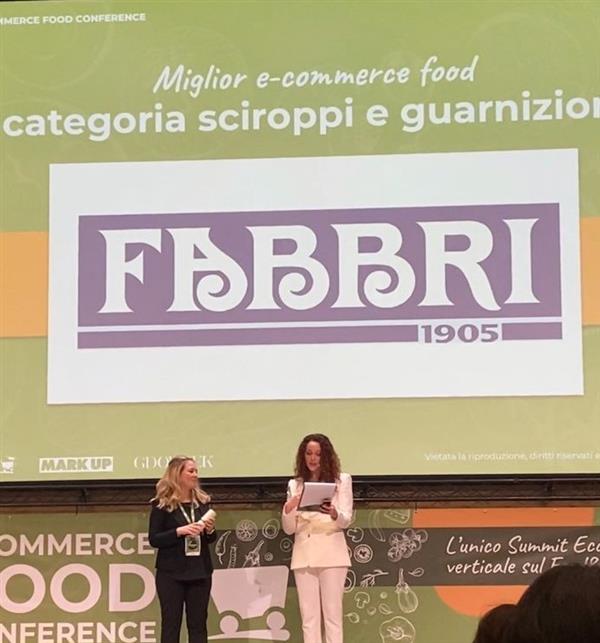 A Fabbri 1905 il premio E-&nbsp;commerce Food Award 2023