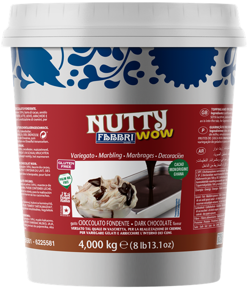 Nutty WOW Cioccolato Fondente