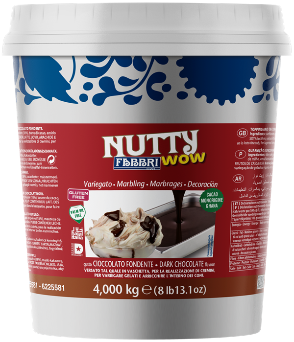 Nutty WOW Cioccolato Fondente