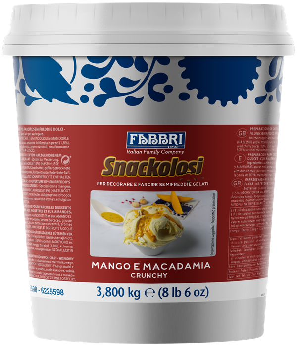 Snackolosi Mango e Macadamia Crunchy