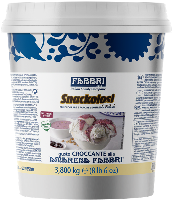 Snackolosi Croccante Amarena Fabbri