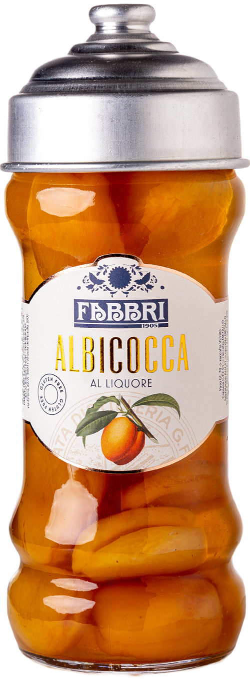 Albicocche al liquore 520g