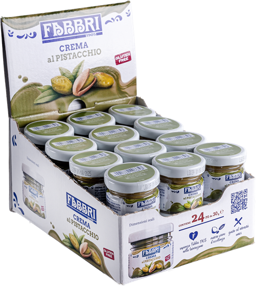 Crema Spalmabile Pistacchio 30g (24 vasetti)