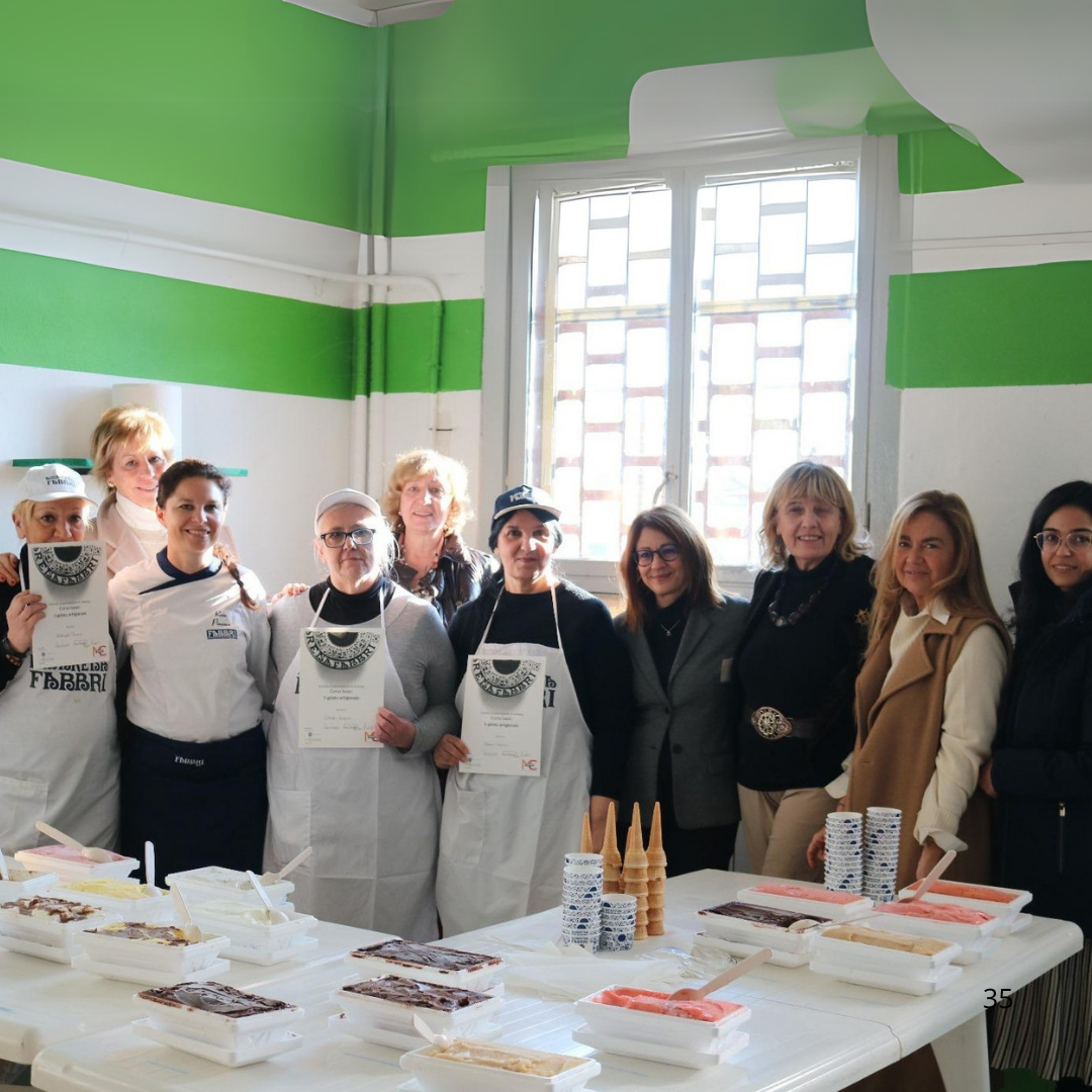 Riparte da Brescia la scuola di gelateria per detenute