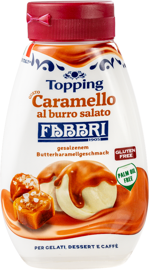 Topping Caramello al Burro Salato 225g