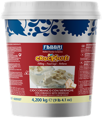 Crockolosi Cioccobianco con meringhe
