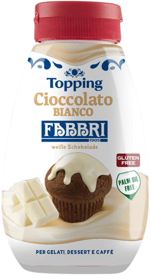 Topping Cioccolato Bianco 220g