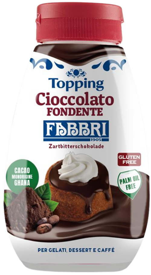 Topping Cioccolato Fondente 190g