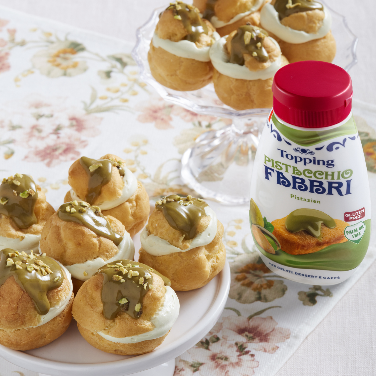 Bignè al pistacchio