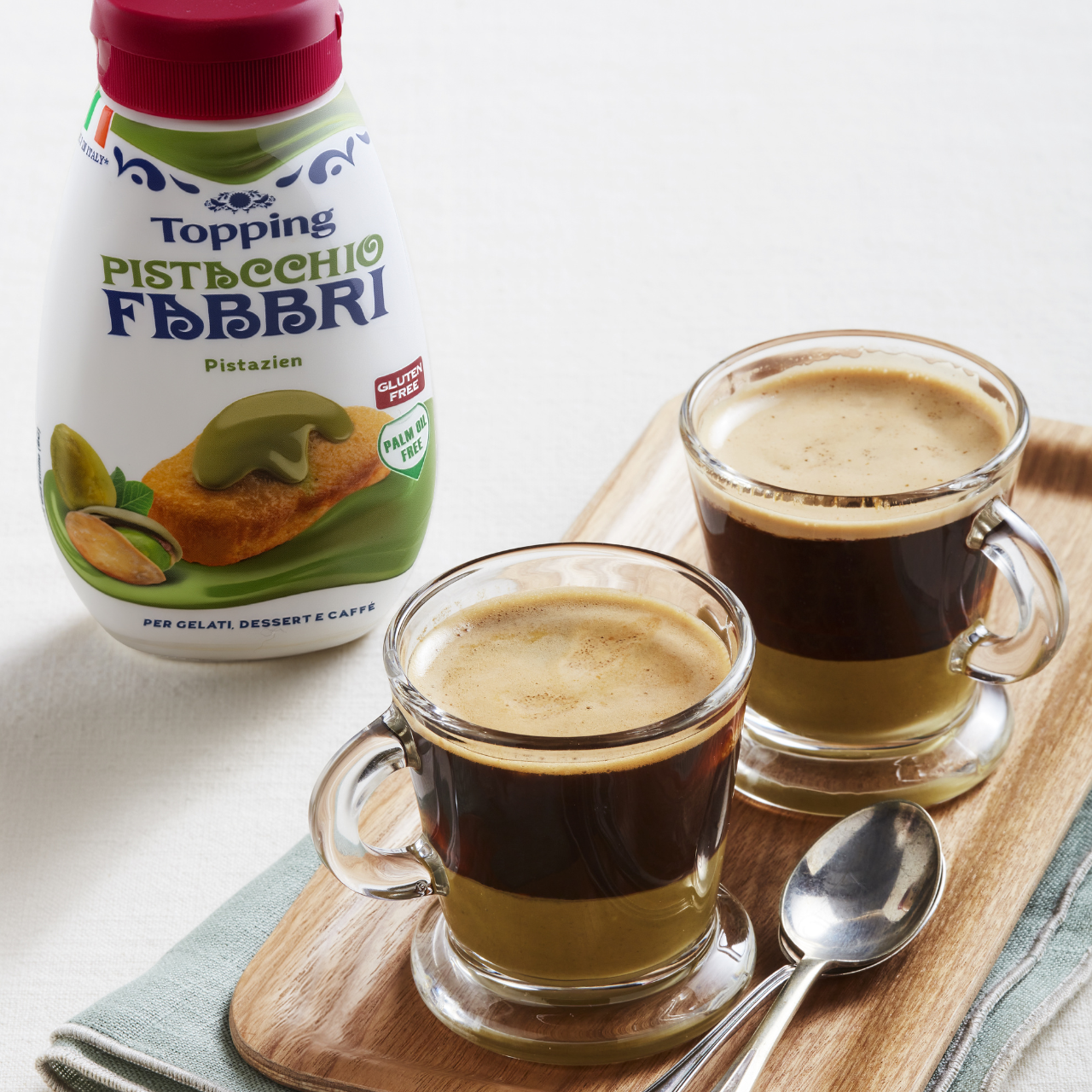 Caffè con Topping Pistacchio Fabbri