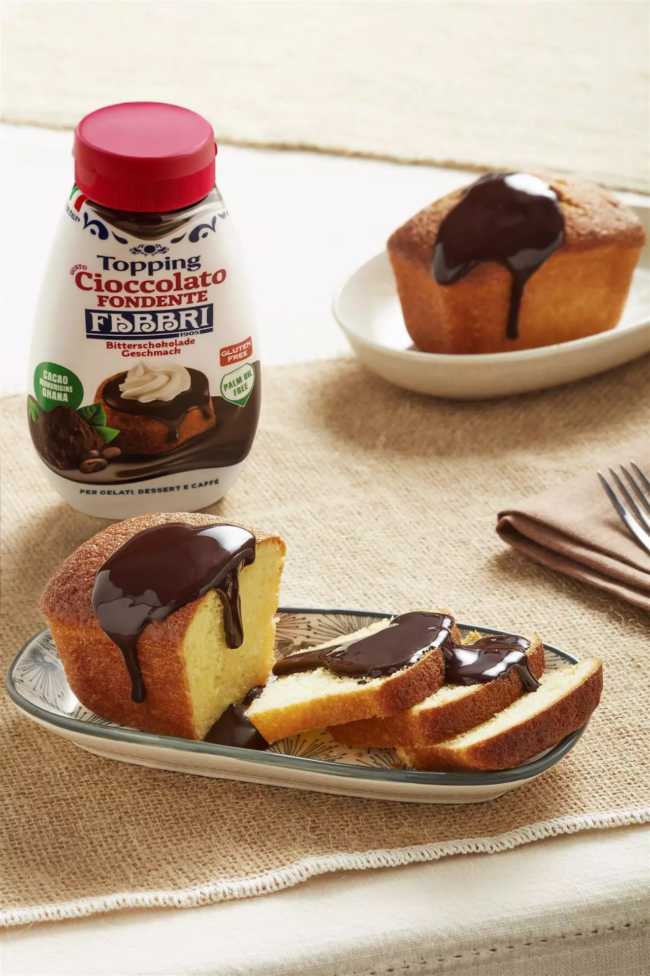 Mini plumcake con Top Choco Fondente Fabbri