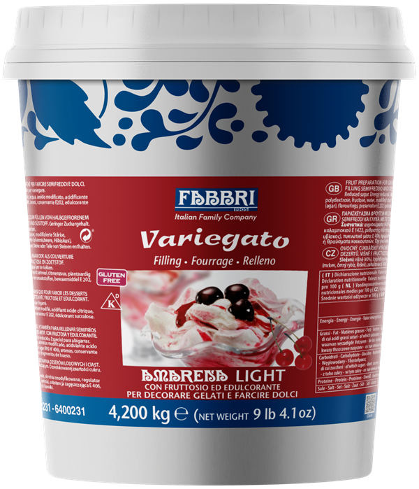 Variegato Amarena Fabbri light