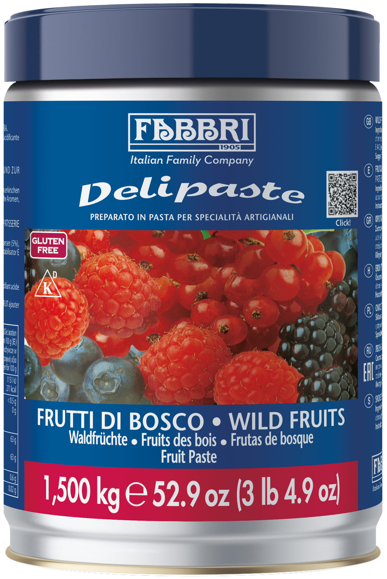 小物 FRUTTI DI BOSCO Frutti di Bosco EU - Fabbri 1905