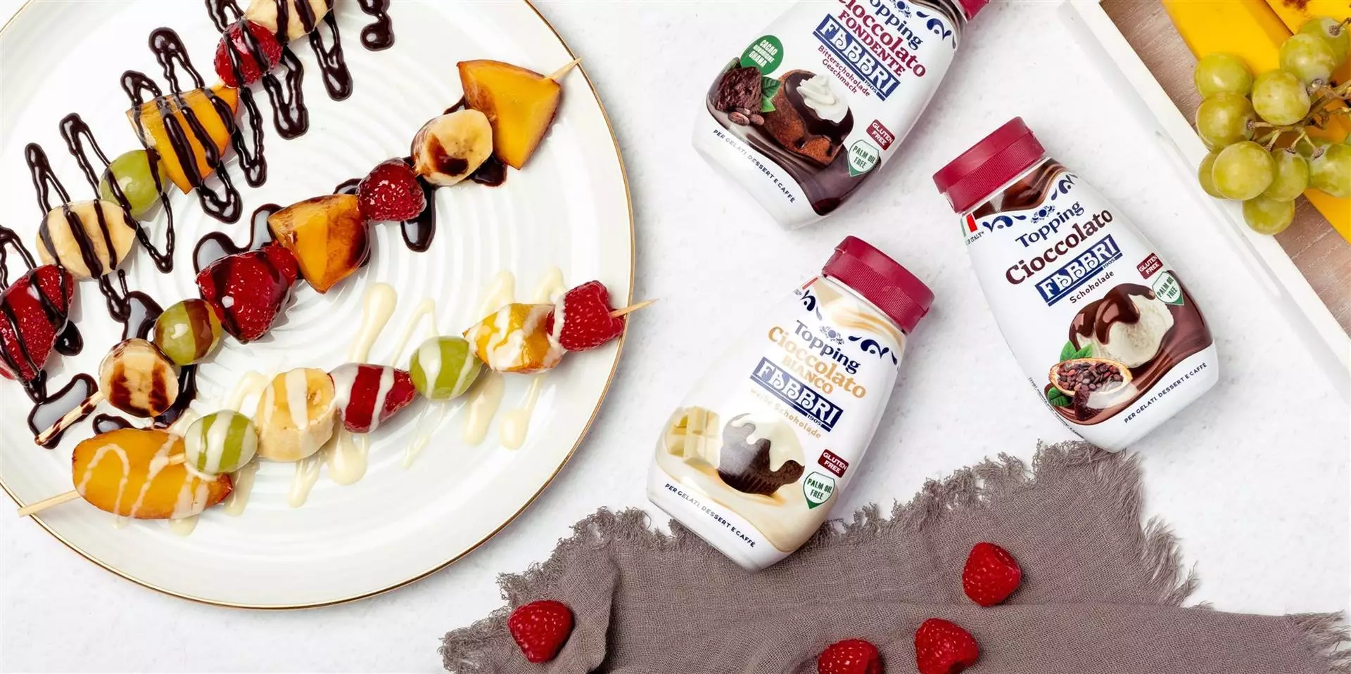 Frutta e Topping Fabbri: semplice, buono, perfetto!